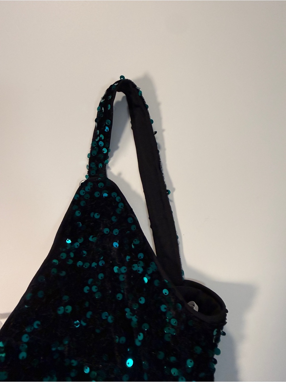 Lulus Emerald Green Sequin Mermaid Maxi Dress with slit Women's Small - Picture 4 of 12